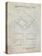 PP346-Antique Grid Parchment Nintendo DS Patent Poster-Cole Borders-Premier Image Canvas