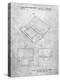 PP346-Slate Nintendo DS Patent Poster-Cole Borders-Premier Image Canvas