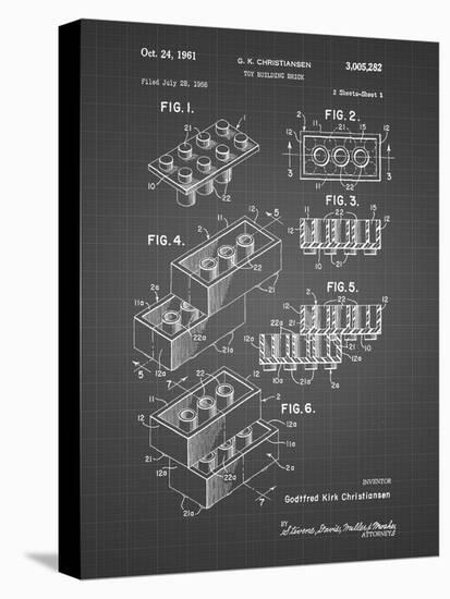 PP40 black grid-Borders Cole-Premier Image Canvas