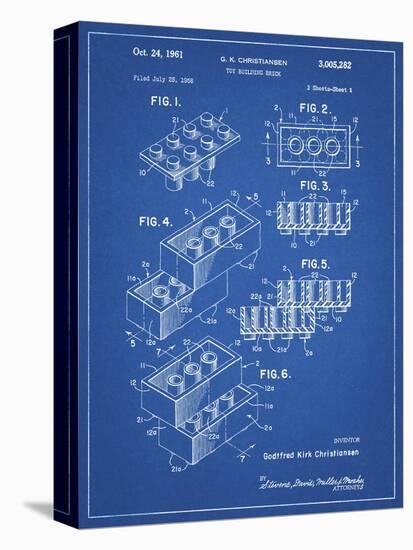 PP40 Blueprint-Borders Cole-Premier Image Canvas