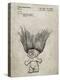 PP406-Sandstone Troll Doll Patent Poster-Cole Borders-Premier Image Canvas