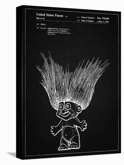 PP406-Vintage Black Troll Doll Patent Poster-Cole Borders-Premier Image Canvas