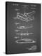 PP69-Black Grid Lockheed XP-58 Chain Lightning Poster-Cole Borders-Premier Image Canvas