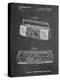 PP752-Chalkboard Boom Box Patent Poster-Cole Borders-Premier Image Canvas