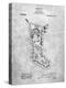 PP764-Slate Christmas Stocking 1912 Patent Poster-Cole Borders-Premier Image Canvas