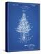 PP766-Blueprint Christmas Tree Poster-Cole Borders-Premier Image Canvas