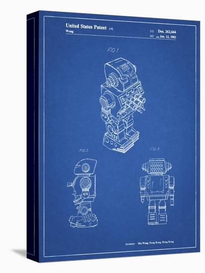 PP790-Blueprint Dynamic Fighter Toy Robot 1982 Patent Poster-Cole Borders-Premier Image Canvas