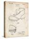 PP823-Vintage Parchment Football Cleat 1928 Patent Poster-Cole Borders-Premier Image Canvas