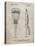PP915-Sandstone Lacrosse Stick 1936 Patent Poster-Cole Borders-Premier Image Canvas