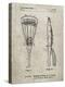 PP915-Sandstone Lacrosse Stick 1936 Patent Poster-Cole Borders-Premier Image Canvas
