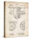 PP953-Vintage Parchment Mechanical Gearing 1912 Patent Poster-Cole Borders-Premier Image Canvas