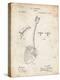 PP976-Vintage Parchment Original Shovel Patent 1885 Patent Poster-Cole Borders-Premier Image Canvas
