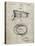 PP993-Sandstone Police Hat 1933 Patent Poster-Cole Borders-Premier Image Canvas