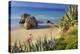 Praia da Rocha on the Coast between Portimao and Alvor, Algarve, Faro, Portugal-null-Stretched Canvas