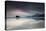 Praia Do Estaleiro with the Serra Do Mar Mountain Range Reflected in the Ocean at Sunset-Alex Saberi-Premier Image Canvas