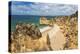 Praia Dos Tres Irmaos Beach, Alvor, Algarve, Portugal, Europe-Peter Adams-Premier Image Canvas