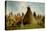 Prairie Indian Encampment, C.1870 (Oil on Canvas)-John Mix Stanley-Premier Image Canvas