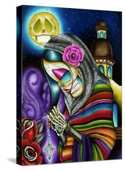 Pray for Us-Dave Sanchez-Stretched Canvas