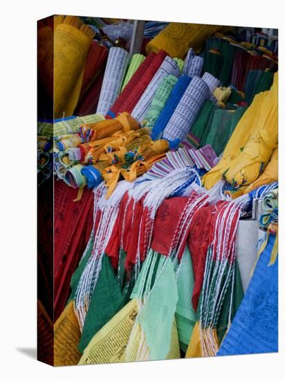 Prayer Flags, Barkhor, Lhasa, Tibet, China-Ethel Davies-Premier Image Canvas