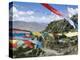 Prayer Flags, Ganden Monastery, Near Lhasa, Tibet, China-Ethel Davies-Premier Image Canvas