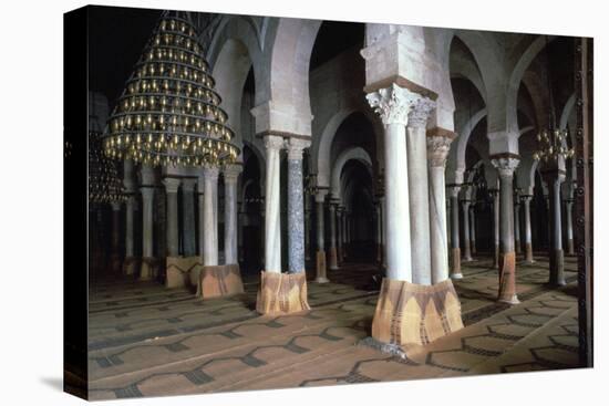 Prayer Room of the Great Mosque in Kairouan, 7th Century-CM Dixon-Premier Image Canvas