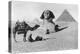 Praying before a Sphinx, Cairo, Egypt, C1920s-null-Premier Image Canvas