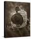 Praying Cowboy-Barry Hart-Stretched Canvas