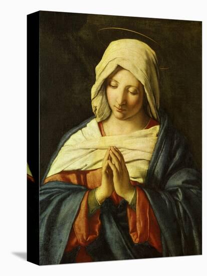 Praying Madonna-Giovanni Battista Salvi da Sassoferrato-Premier Image Canvas