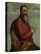 Praying Man with a Long Beard, Ca 1545-Moretto Da Brescia-Premier Image Canvas