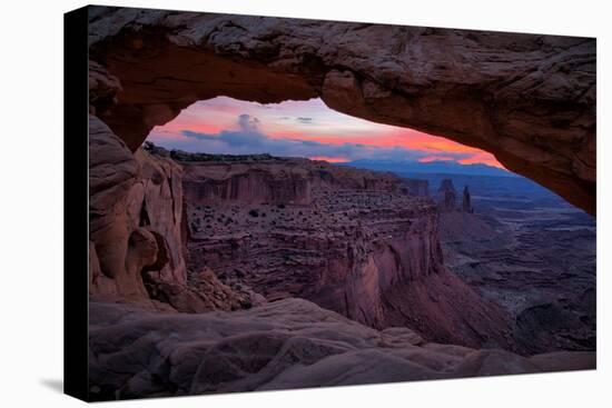 Pre Dawn Magic in the Sky at Mesa Arch, Canyonlands, Utah-Vincent James-Premier Image Canvas