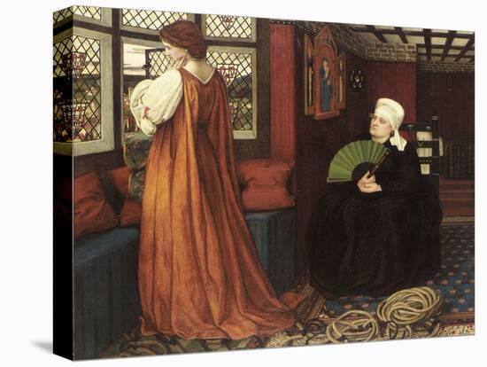 Pre-Raphaelite Paintings : Juliet and Her Nurse (Juliette Et Sa Nourrice) Par Stanhope (Spencer-Sta-John Roddam Spencer Stanhope-Premier Image Canvas