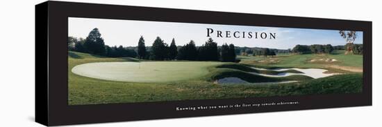 Precision - Golf-Unknown Unknown-Stretched Canvas