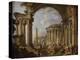 Prédication dans des ruines antiques-Giovanni Paolo Pannini-Premier Image Canvas