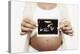 Pregnant Woman Holding Her Baby Scan-Ian Boddy-Premier Image Canvas