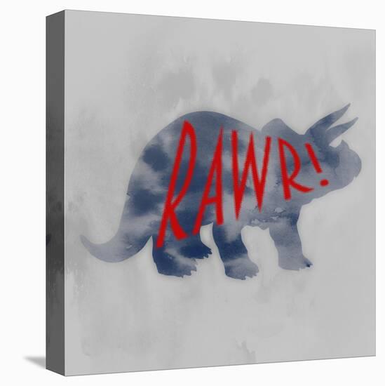 Prehistoric Rawr 1-Marcus Prime-Stretched Canvas