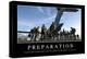 Preparation: Inspirational Quote and Motivational Poster-null-Premier Image Canvas