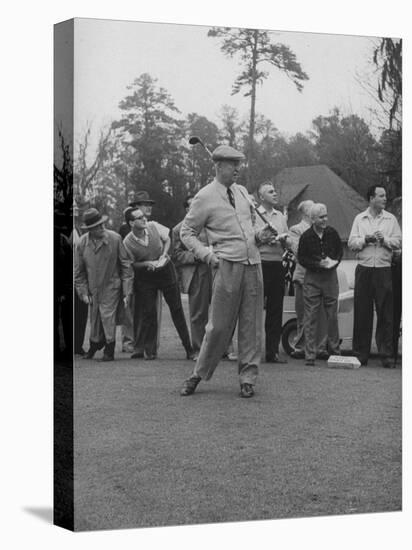 Pres. Dwight D. Eisenhower, Golfing-null-Premier Image Canvas