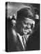 Pres.-Elect John F. Kennedy, on Announcement of Birth of His Son, at Home in Georgetown-null-Premier Image Canvas