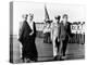 Pres Richard Nixon and King Faisel Review During Arrival Ceremonies, Saudi Arabia, Jun 15, 1974-null-Stretched Canvas