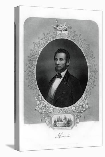 President Abraham Lincoln, American Politician, 1862-1867-JC McRae-Premier Image Canvas