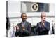 President Barack Obama and Former Pres. Bill Clinton on the 20th Anniversary of the Americorps-null-Stretched Canvas