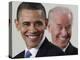 President Barack Obama and Vice President Joe Biden in the East Room of the White House-null-Premier Image Canvas