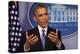 President Barack Obama at a News Conference, Brady Press Briefing Room-Dennis Brack-Premier Image Canvas
