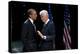 President Barack Obama with Former President Bill Clinton at an Election Year Fundraiser-null-Stretched Canvas