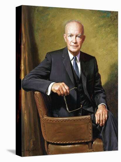 President Dwight D. Eisenhower-James Anthony Wills-Premier Image Canvas