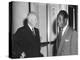 President Eisenhower with Kwame Nkrumah, President of Ghana-null-Stretched Canvas