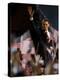 President-Elect Barack Obama Walking onto Stage to Deliver Acceptance Speech, Nov 4, 2008-null-Premier Image Canvas