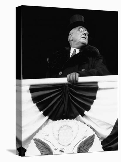 President Franklin D. Roosevelt During His Inauguration-Thomas D^ Mcavoy-Premier Image Canvas