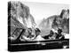 President Franklin Roosevelt Visiting Yosemite National Park-null-Stretched Canvas