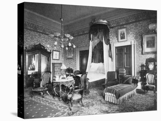 President Harrison's Bedroom at the White House, Washington DC, USA, 1908-null-Premier Image Canvas